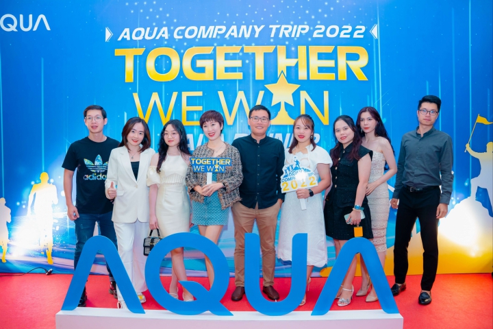 AQUA VIETNAM COMPANYTRIP - MICE - GALA DINNER | Together We Win 2022